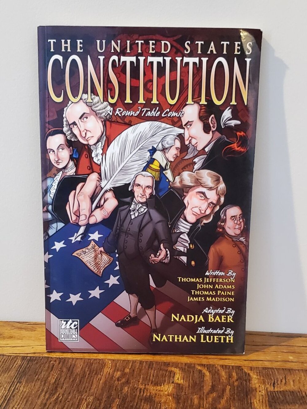 "The United States Constitution" a Round Table Comic Graphic Novel Adaptation